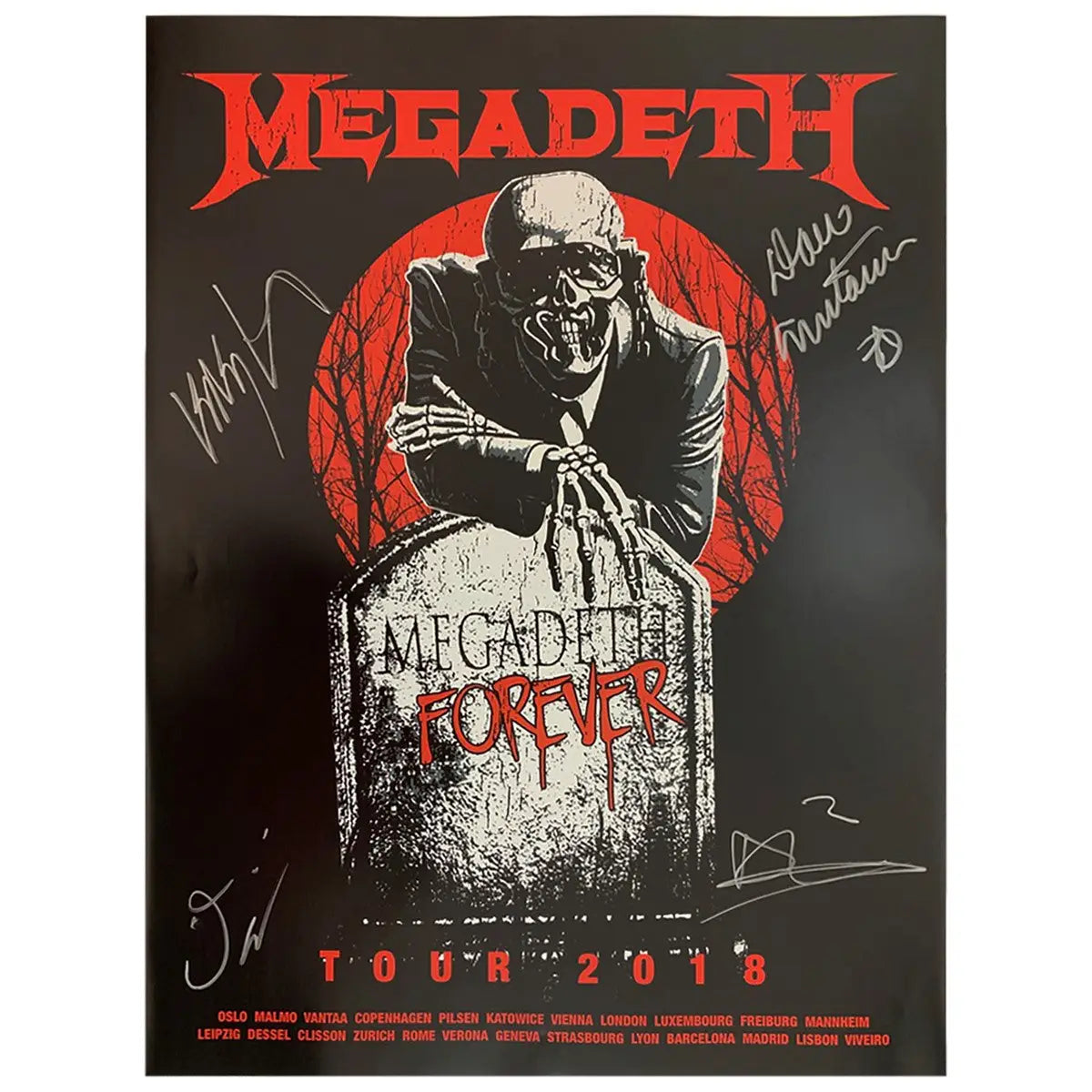 Megadeth Tour Posters Now Available!