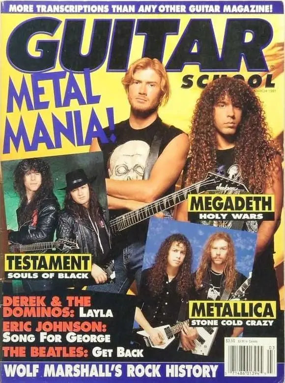 Rust in Peace Era Classic Covers