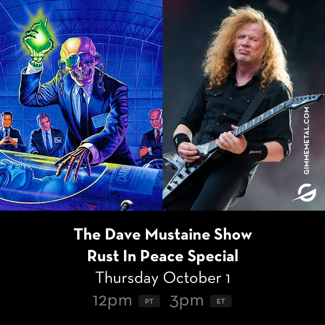 The Dave Mustaine Show Rust in Peace Special!