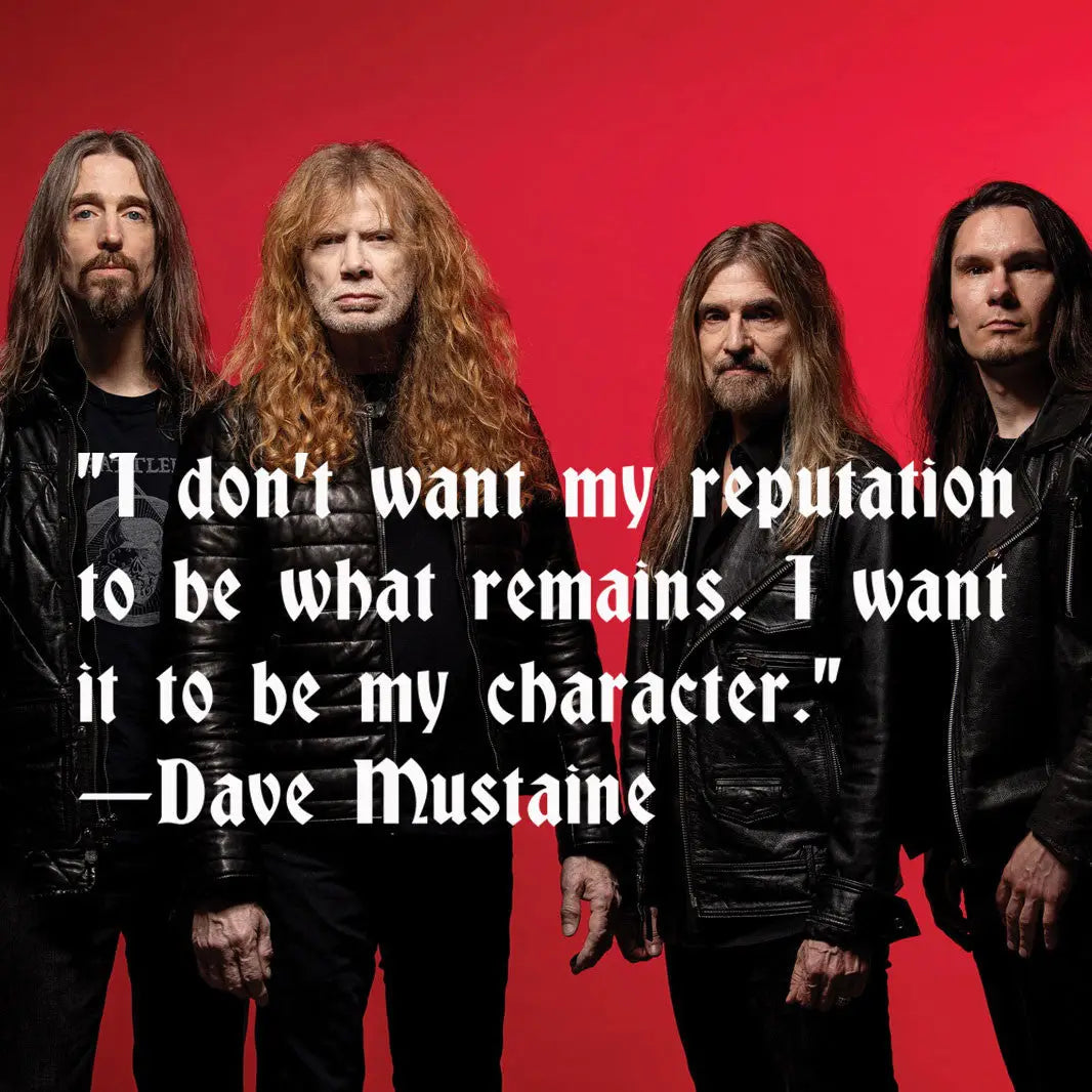 Dave Mustaine Featured in Revolver Magazine