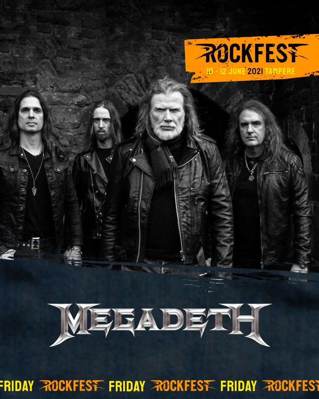 Megadeth to Perform at Finland’s Rockfest 2021