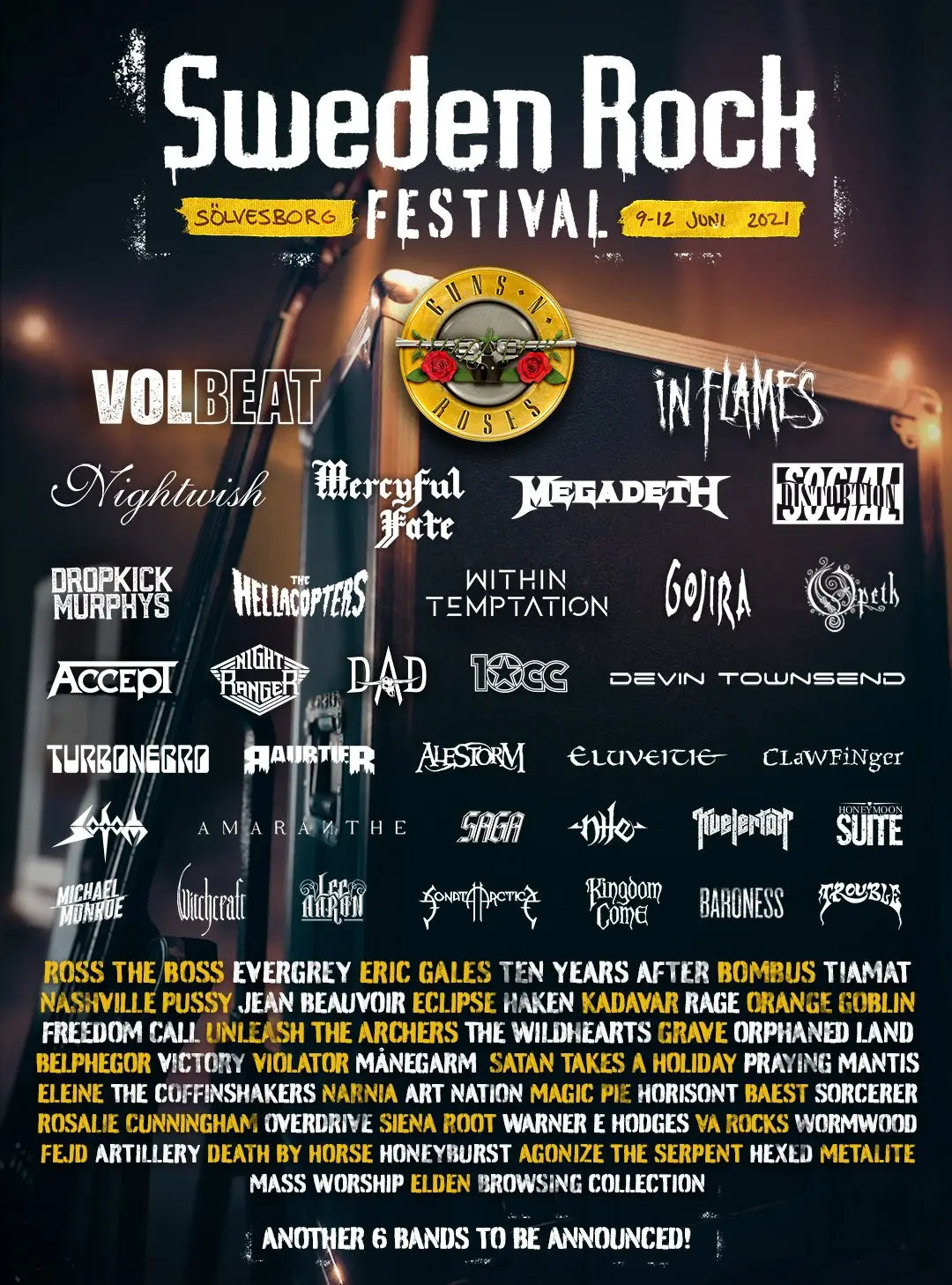 Megadeth to Perform at Sweden Rock 2021