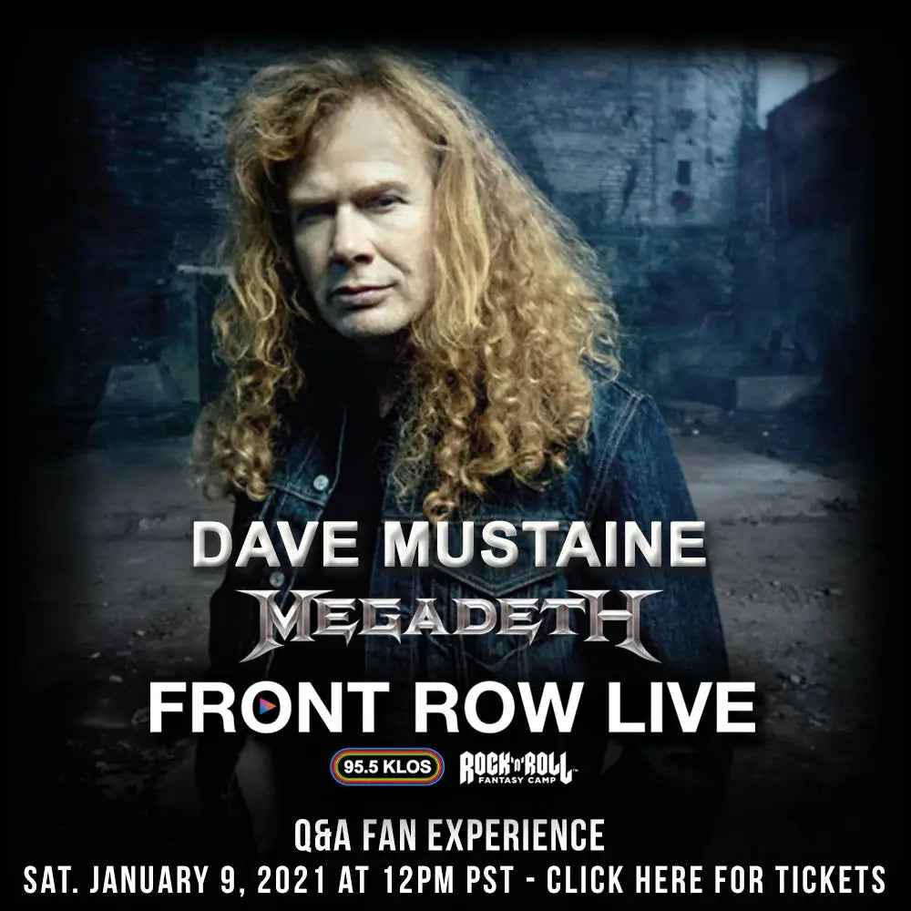 Masterclass with Dave Mustaine January 9