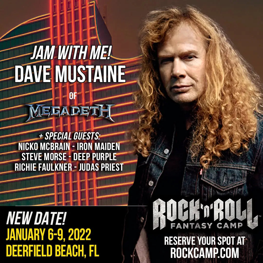 New Date! Rock ’n’ Roll Fantasy Camp