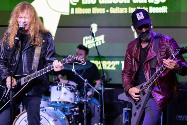 Dave Mustaine Performs at ’Rock To Remember’ Concert in Nashville