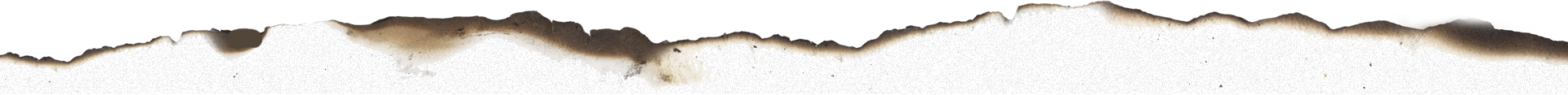 burnt paper
