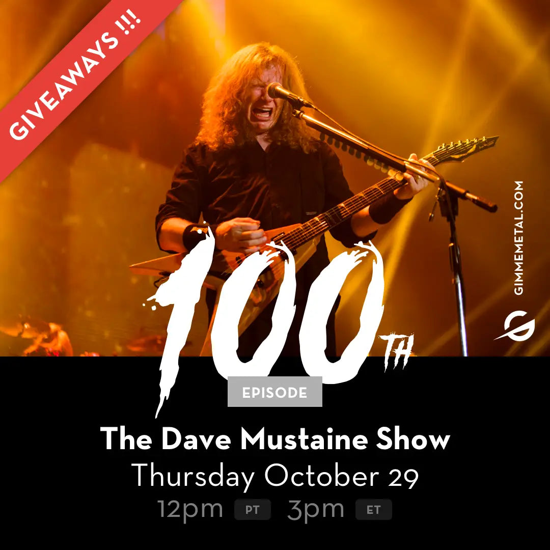 The Dave Mustaine Show 100th Episode!