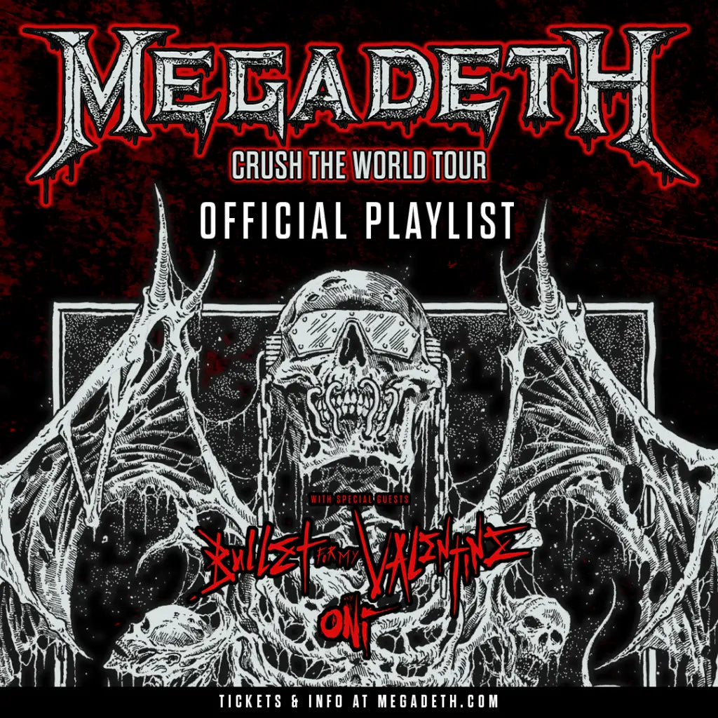 CRUSH THE WORLD TOUR Official Playlist