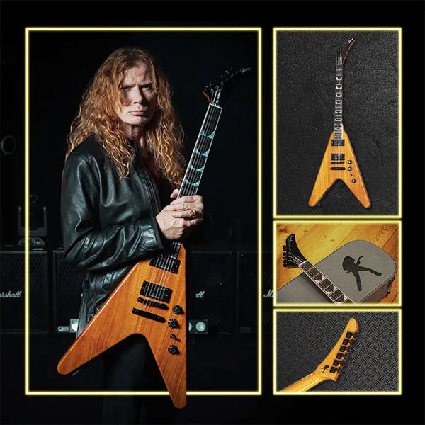 Dave Mustaine 2022 Stage Played Gibson Guitars