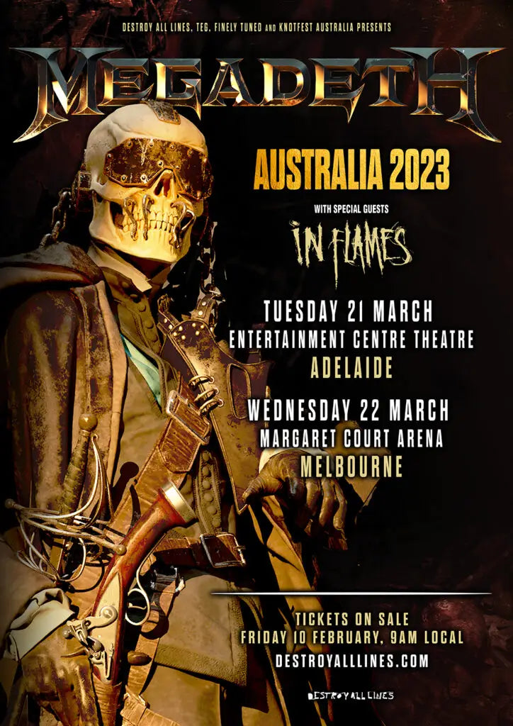 AUSTRALIA! Headline Shows Announced