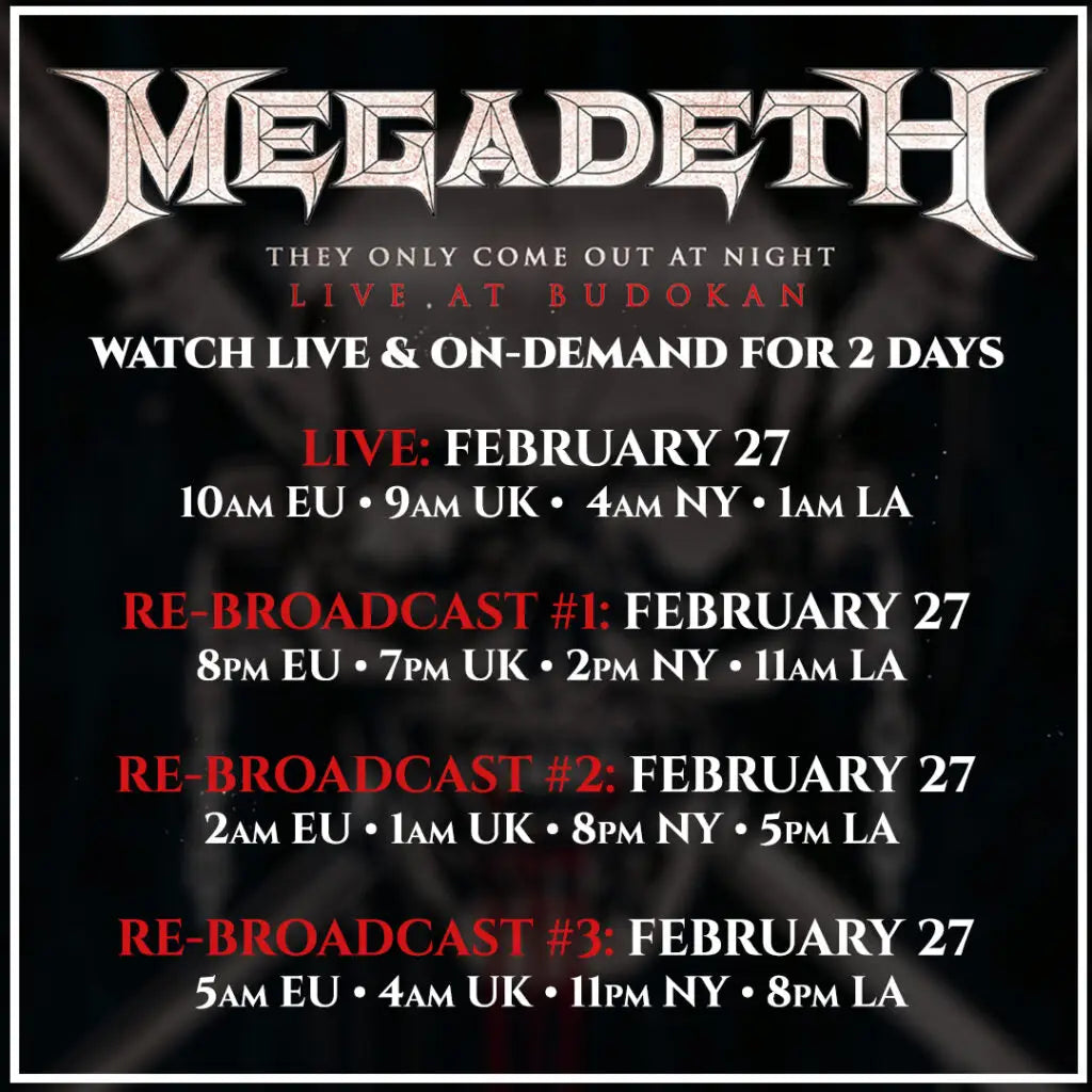 Re-Broadcast #1 Starts in 1 Hour
